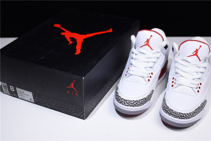 Air Jordan 3 Retro BG "katrina" 398614-116 - Image 7