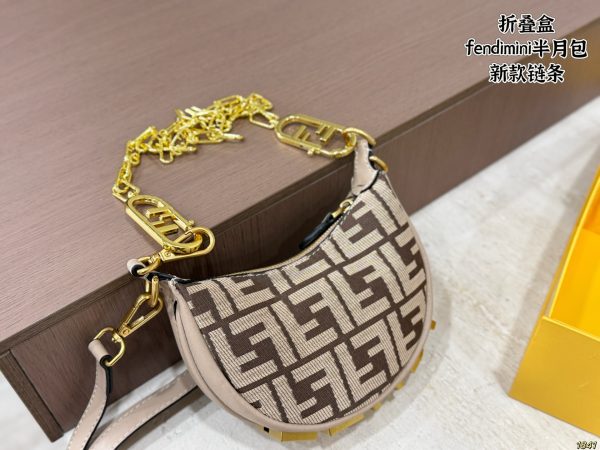 Fendi Mini Half Moon Bag
