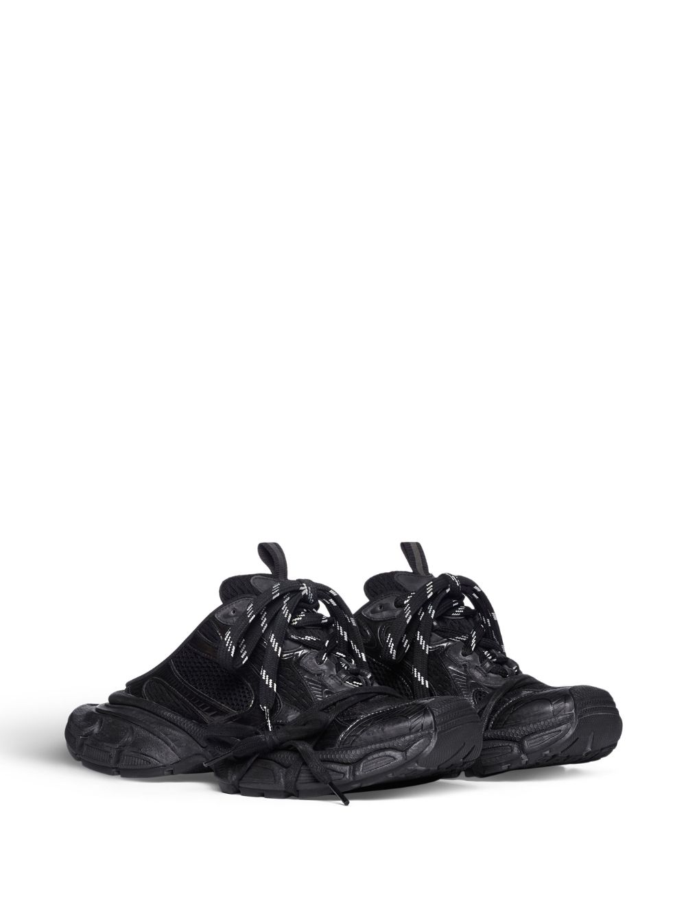 Balenciaga 3XL Sneaker- Panelled-Mule-Black - Image 1