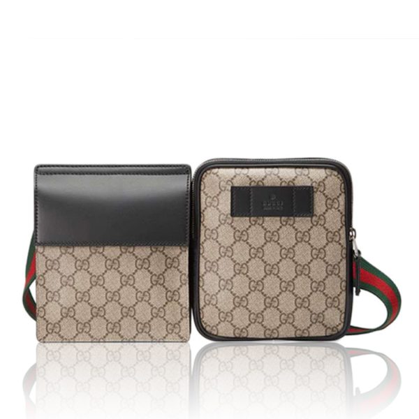 Gucci Belt Bag GG Supreme Web Waist Strap