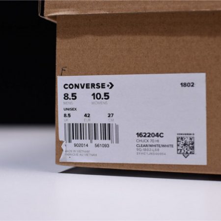 OFF-WHITE x Converse Chuck Taylor All Star 1970s White 162204C - Image 10