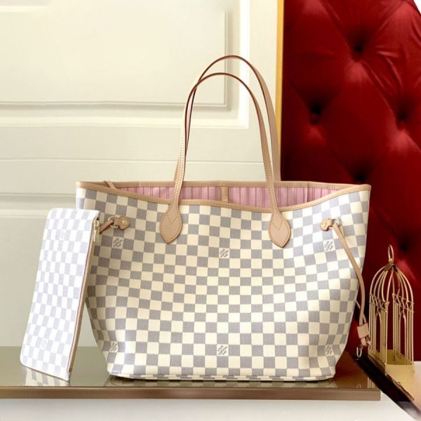 LV Neverfull Monogram Damier Totebag