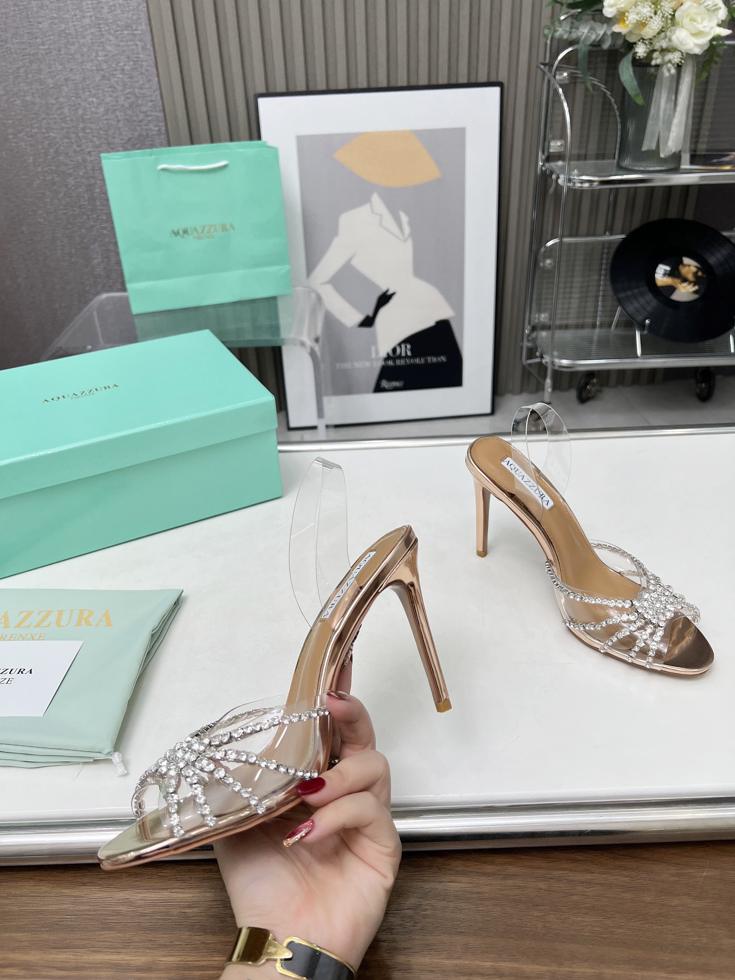 Aquazzura Gatsby Sling Pumps - Image 6