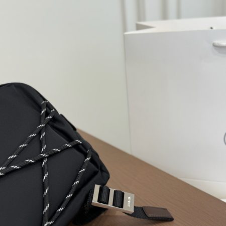 Prada Nylon Messenger Bag - Image 5