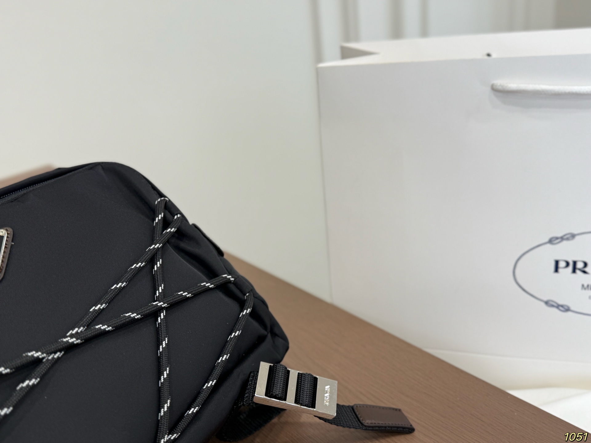 Prada Nylon Messenger Bag - Image 5