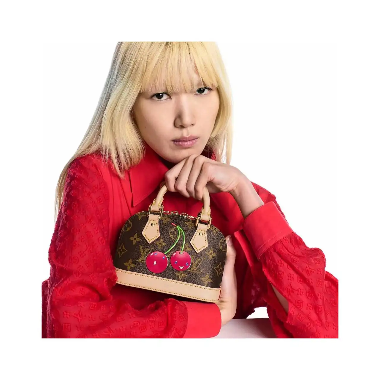 LV x TM Cherry Nano Alma Bag - Image 2