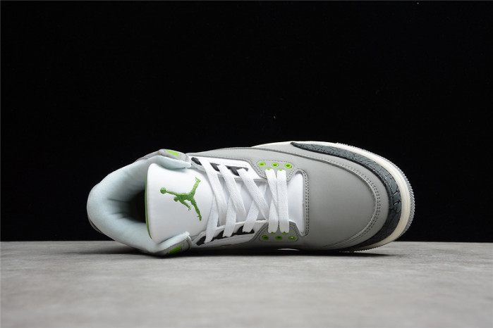 AIR JORDAN 3 RETRO ??CHLOROPHYLL???? 136064 006 - Image 5