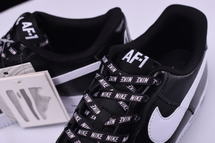 Nike Air Force 1 07 LV8 823511-007 NBA Pack Black/White Shoes 823511-007 - Image 4