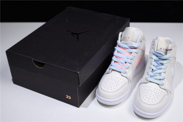 Nike Air Jordan 1 Retro High Soh Womens four Lace Options 555112 -035