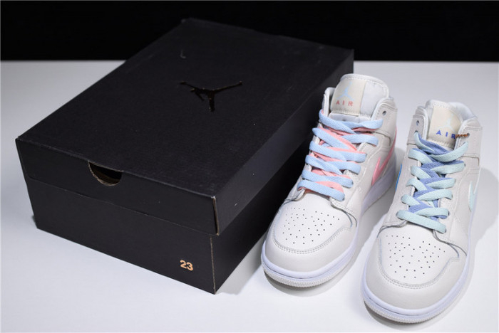 Nike Air Jordan 1 Retro High Soh Womens four Lace Options 555112 -035 - Image 10