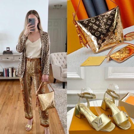 LV Shoes & Bag Set