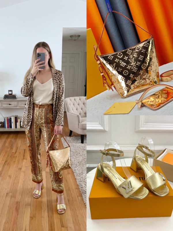 LV Shoes & Bag Set