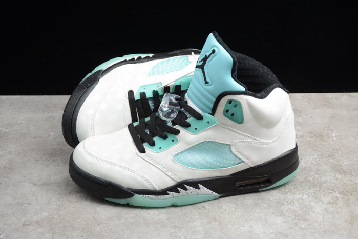 Air Jordan 5 Retro Island Green CN2932-100 - Image 7