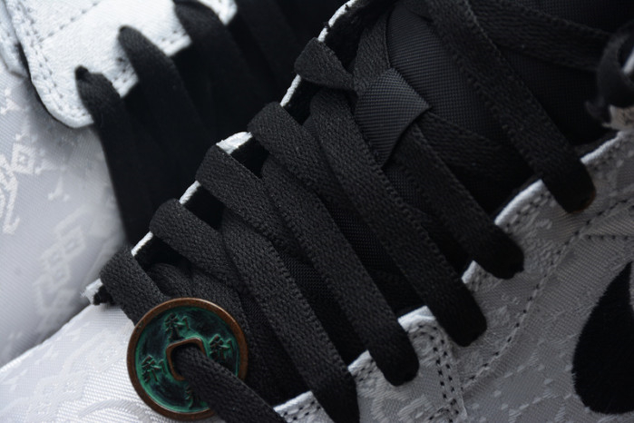 CLOT Air Jordan 1 Mid Fearless CU2804-100 - Image 9