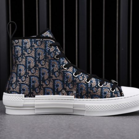 Dior B23 OBLIQUE HIGH TOP Shoes T00853H064 - Image 7