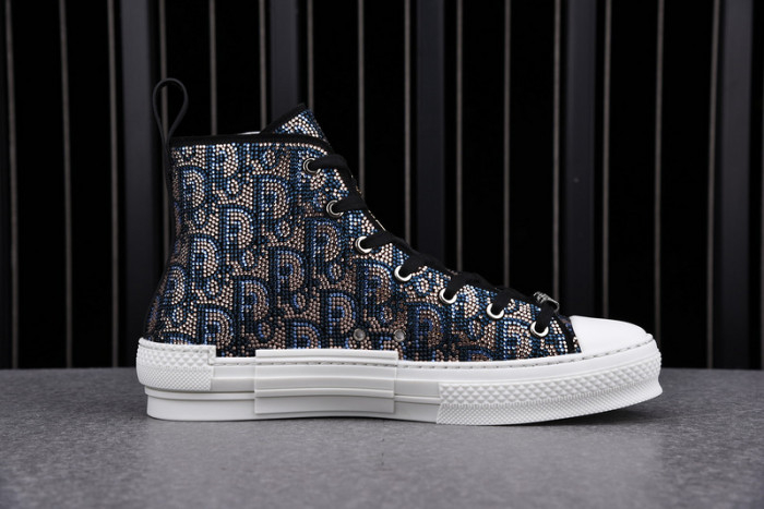 Dior B23 OBLIQUE HIGH TOP Shoes T00853H064 - Image 7