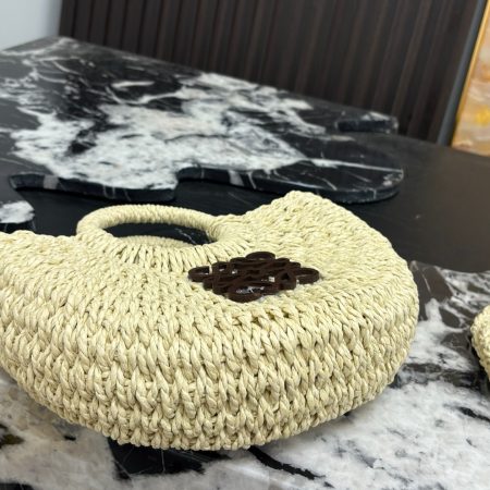 Loewe Anagram Basket Woven Shopping Bag - Image 7