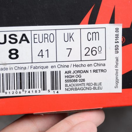 AIR JORDAN 1 RETRO HIGH OG "TOP 3" 555088-026 - Image 14