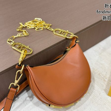 Fendi Mini Half Moon Bag - Image 11