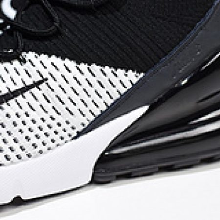 NIKE AIR MAX 270 FLYKNIT WHITE/BLACK AO1023-100 - Image 6