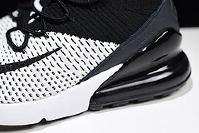 NIKE AIR MAX 270 FLYKNIT WHITE/BLACK AO1023-100 - Image 6