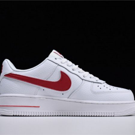 Nike Air Force 1 07 White Red AO2423-102 - Image 7