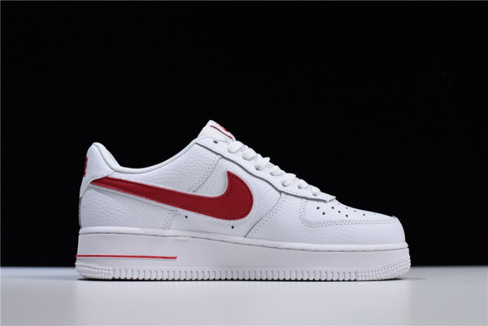 Nike Air Force 1 07 White Red AO2423-102 - Image 7