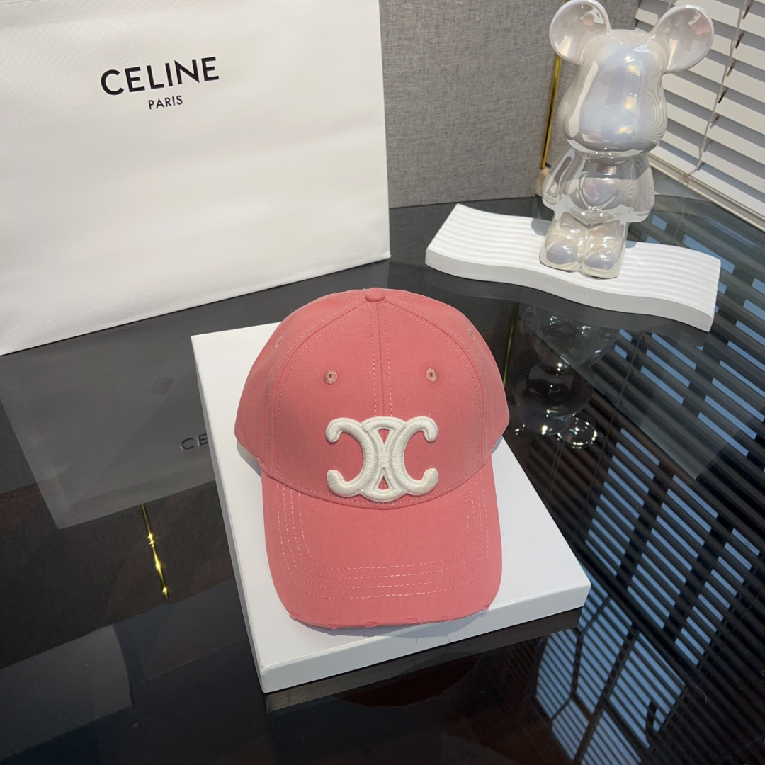 Ceiline Letter Embroidered Cap   Sunhat - Image 6
