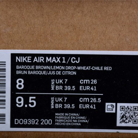 TRAVIS SCOTT X NIKE AIR MAX 1 DO9392-200 - Image 17