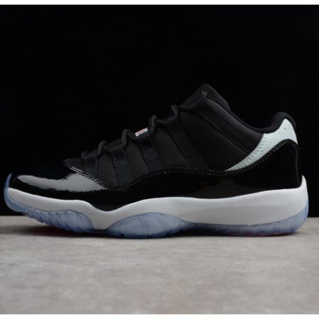 AIR JORDAN 11 RETRO LOW "INFRARED 23" black mens 528895-023 - Image 1