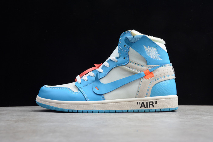 Off-White Air Jordan 1 Powder Blue UNC AQ0818-148 - Image 2