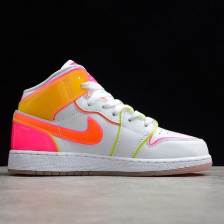 Air Jordan 1 Mid SE GS Edge Glow CV4611-100 - Image 6
