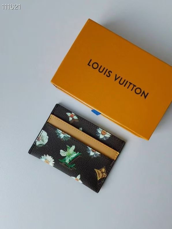 LV Double Card Holder
