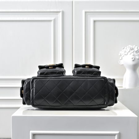 Chanel 25C Quilted Trendy Hobo Bag - Image 6