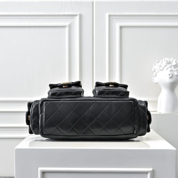 Chanel 25C Quilted Trendy Hobo Bag