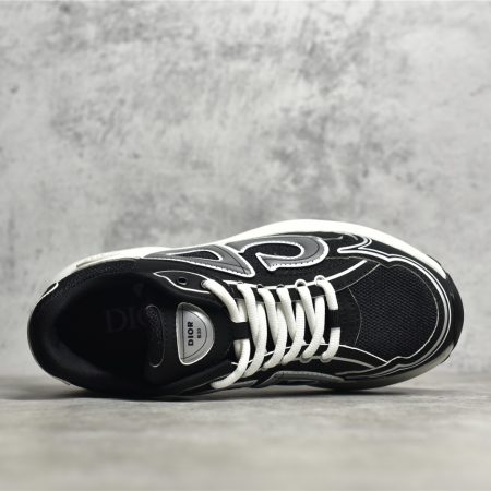 Dior B30 Dad Sneakers Black (1:1 Version) - Image 4