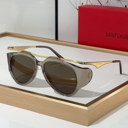 Saint Laurent YSL Eye Protection Light-proof Sunglasses Top Quality - Image 3