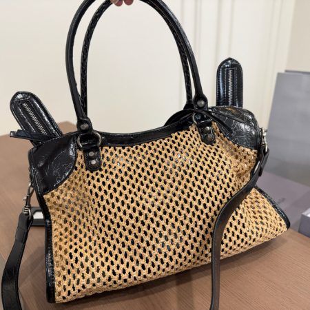 Balenciaga Straw Bag - Image 4