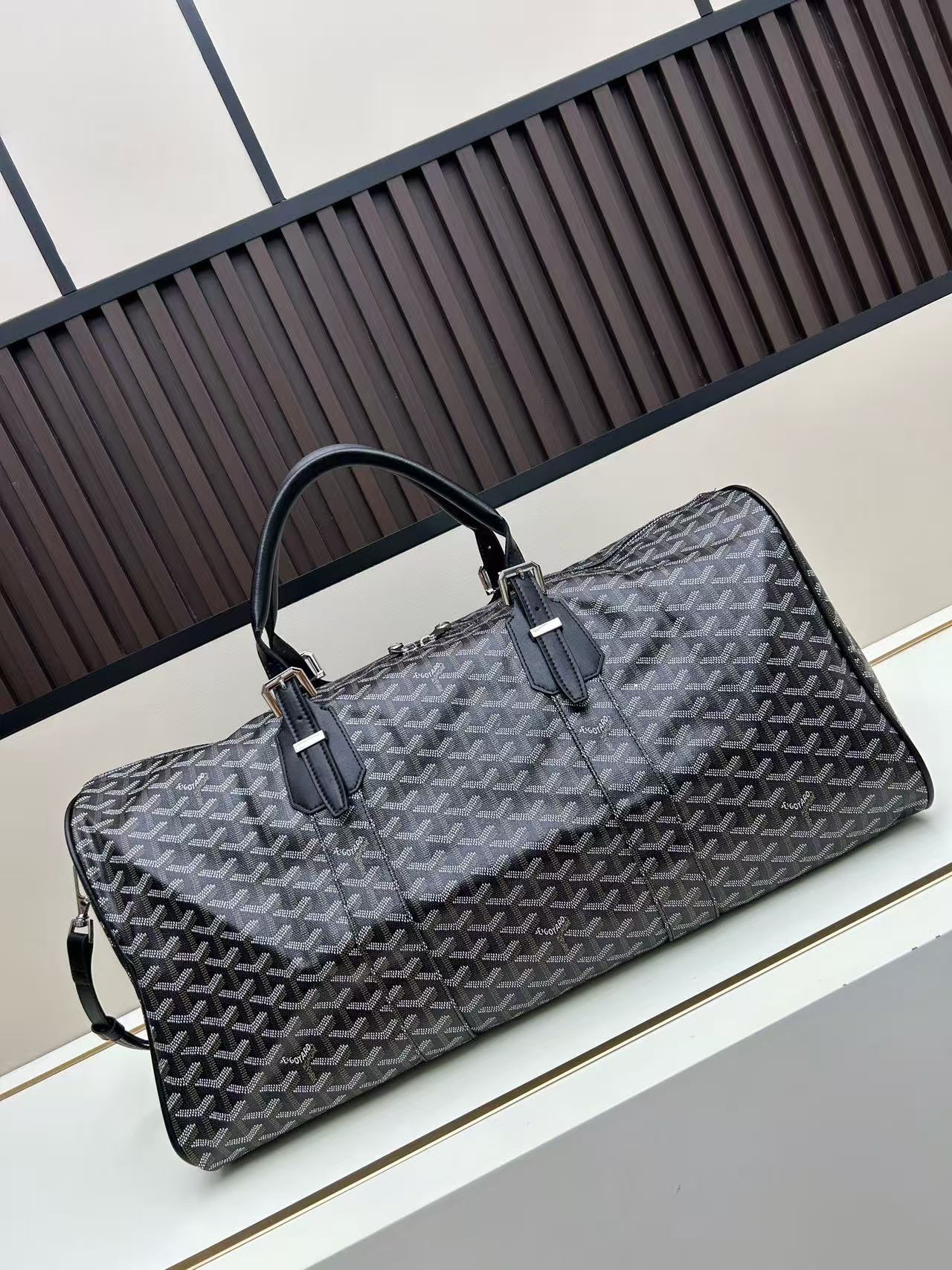 Goyard Boston 50 Travel Bag - Image 8