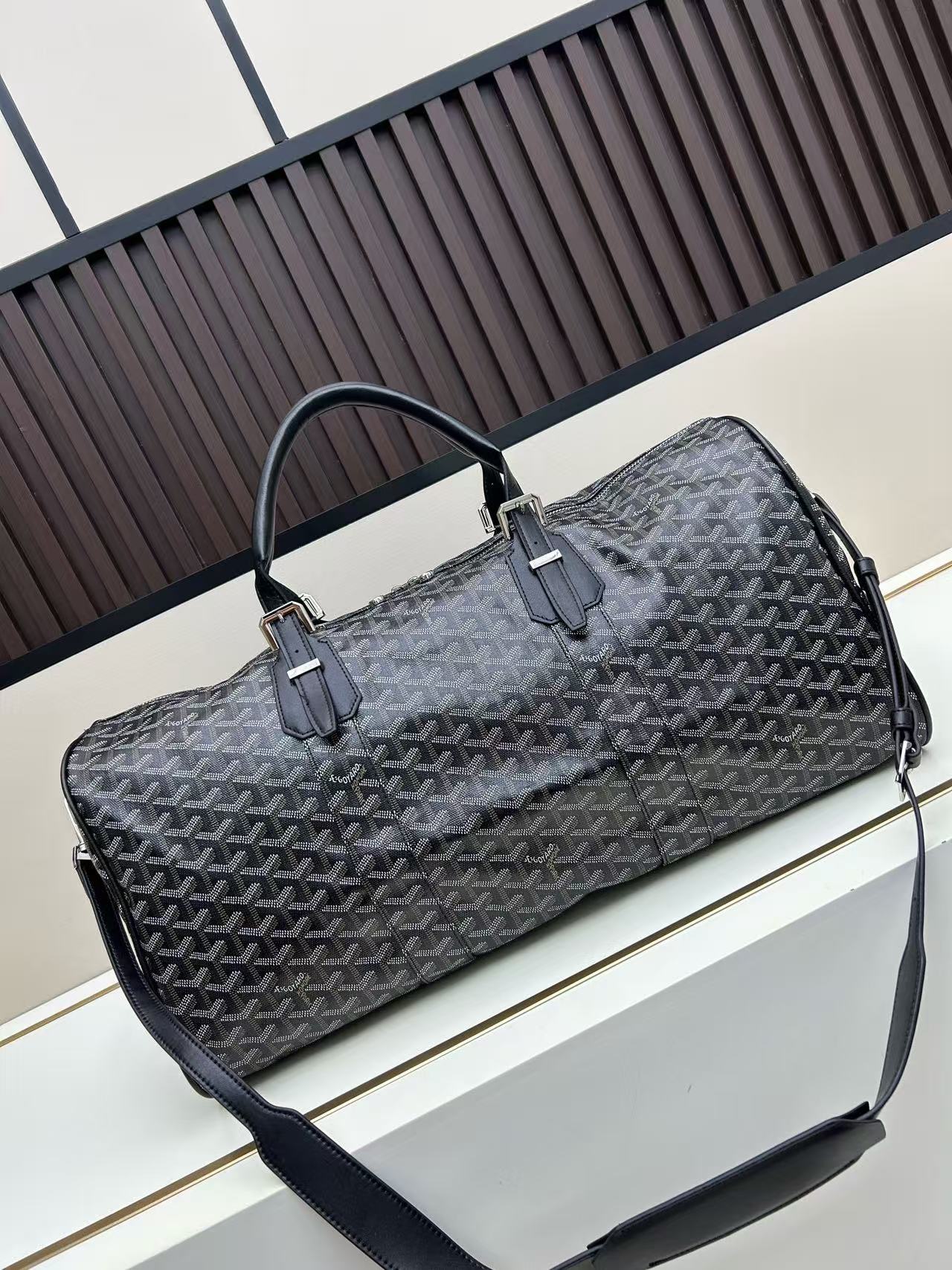 Goyard Boston 50 Travel Bag - Image 1