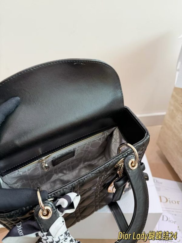 Dior Medium Lady Dior My ABC Dior Bag with bow