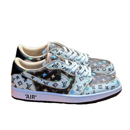 LV X Nike Co-Branded Casual Men's Sneakers