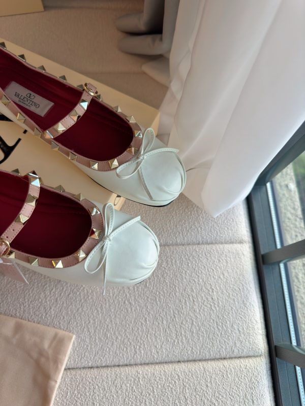 Valentino studded ballet flats
