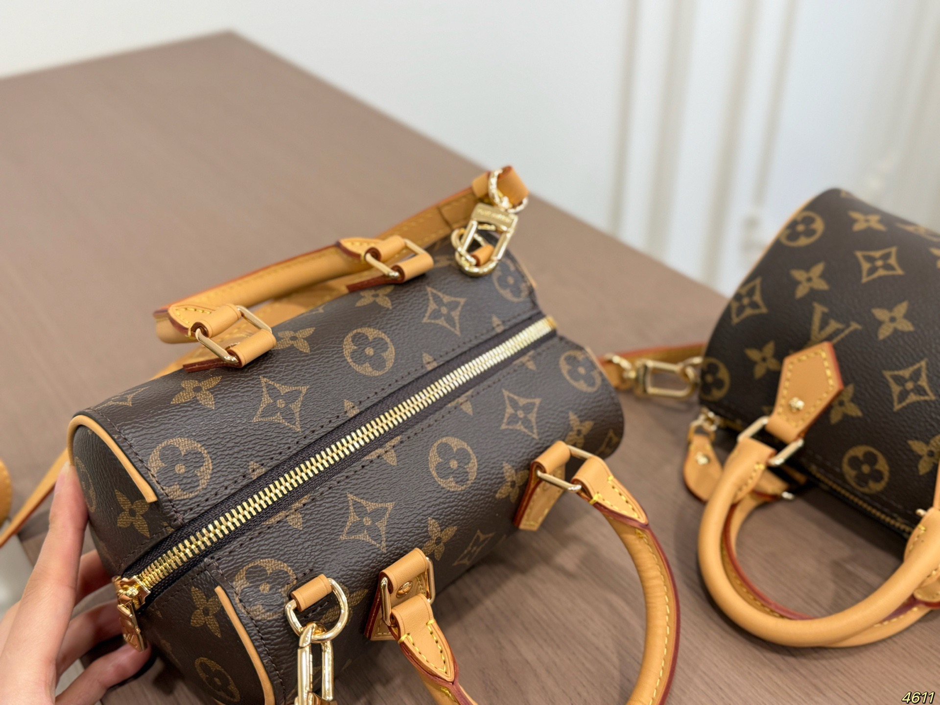 LV Nano Speedy Heart-Shaped Bag - Image 7