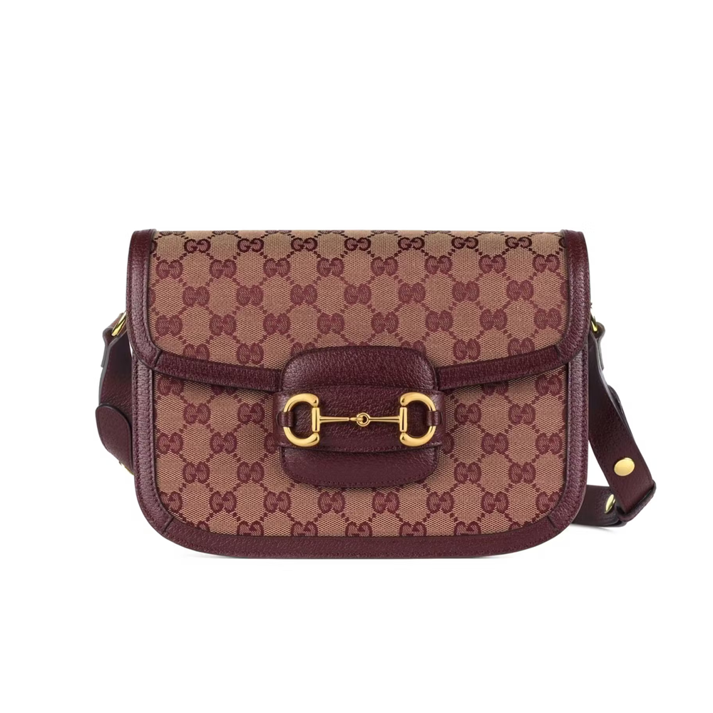 GUCCI 1955 Horsebit Shoulder Bag - Image 4
