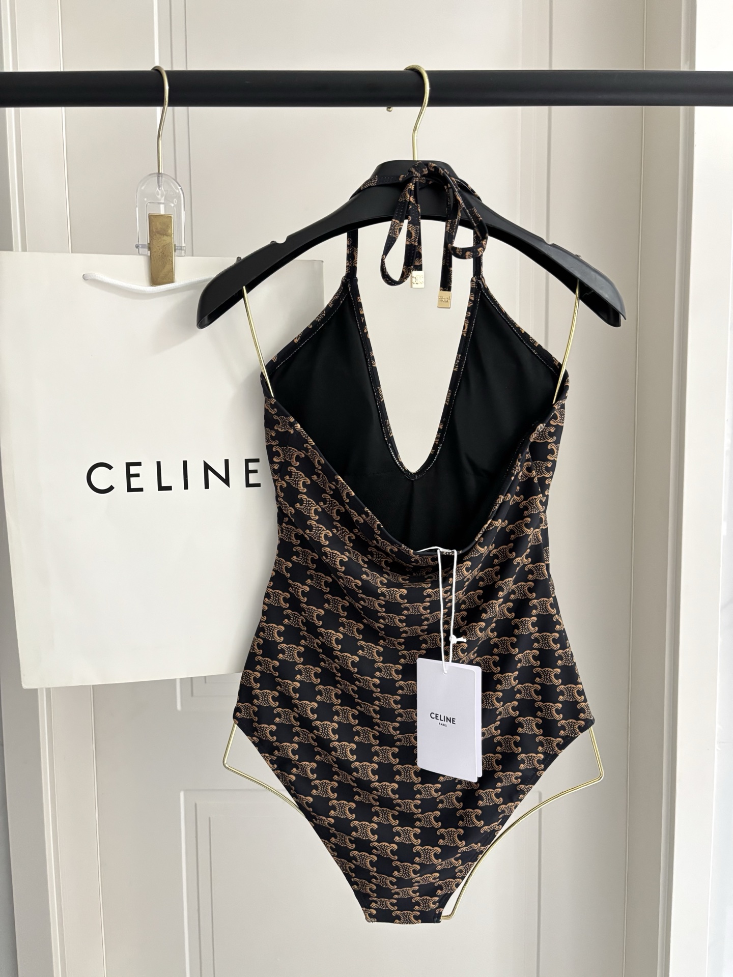 Celine One-Piece Swimsuit Swimwear - Image 3