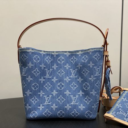 LV All In BB Monogram Denim Bag - Image 5
