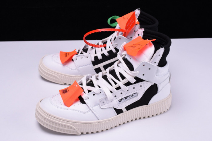 Off-White 3.0 Low Sneaker (Black & White) OMIA065S188000161001 - Image 15