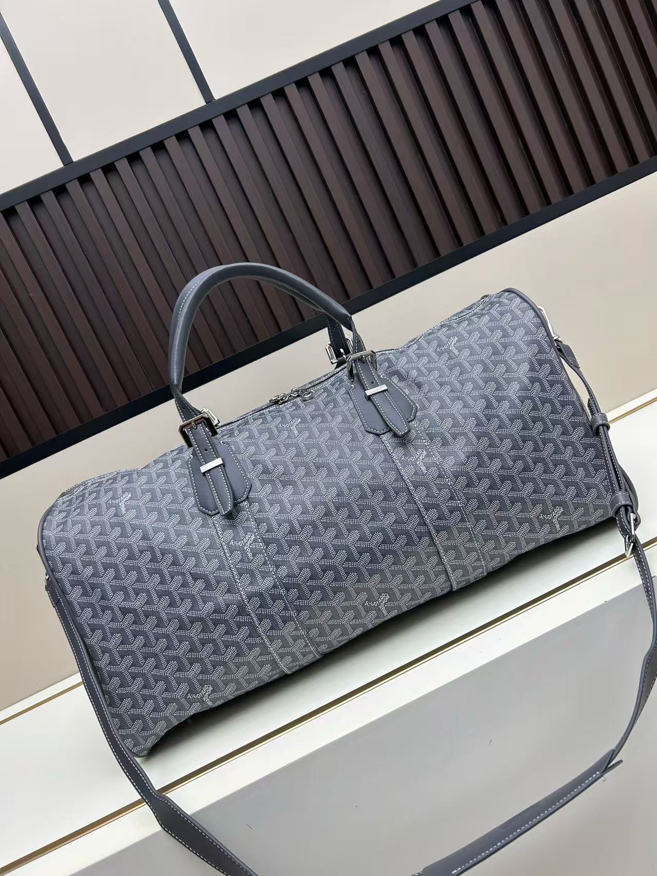 Goyard Boston 50 Travel Bag - Image 6