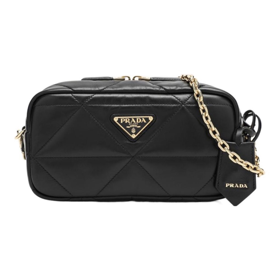 Prada Chain Makeup Bag - Image 1